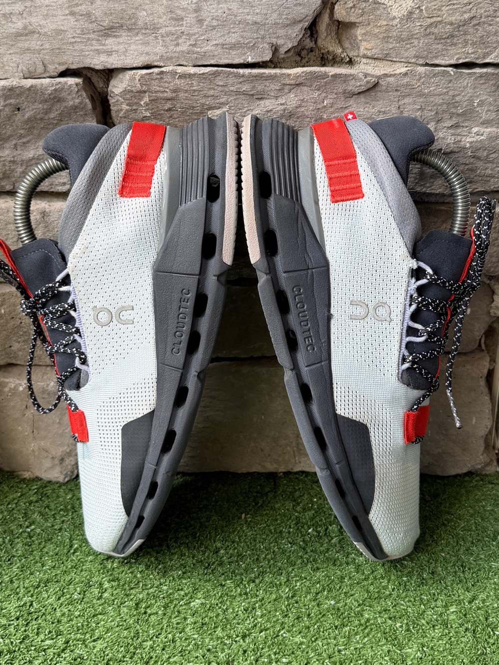 On Running Cloudnova Arctic/Navy Women’s Sneakers - Picture 7 of 12